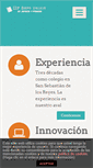 Mobile Screenshot of colegiobuerovallejo.com